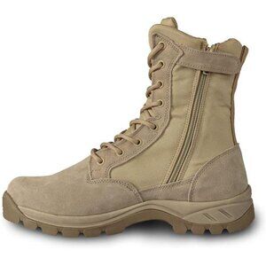 Lightweight Tactical Military Combat Boots for Men Durable YKK Side Zipper